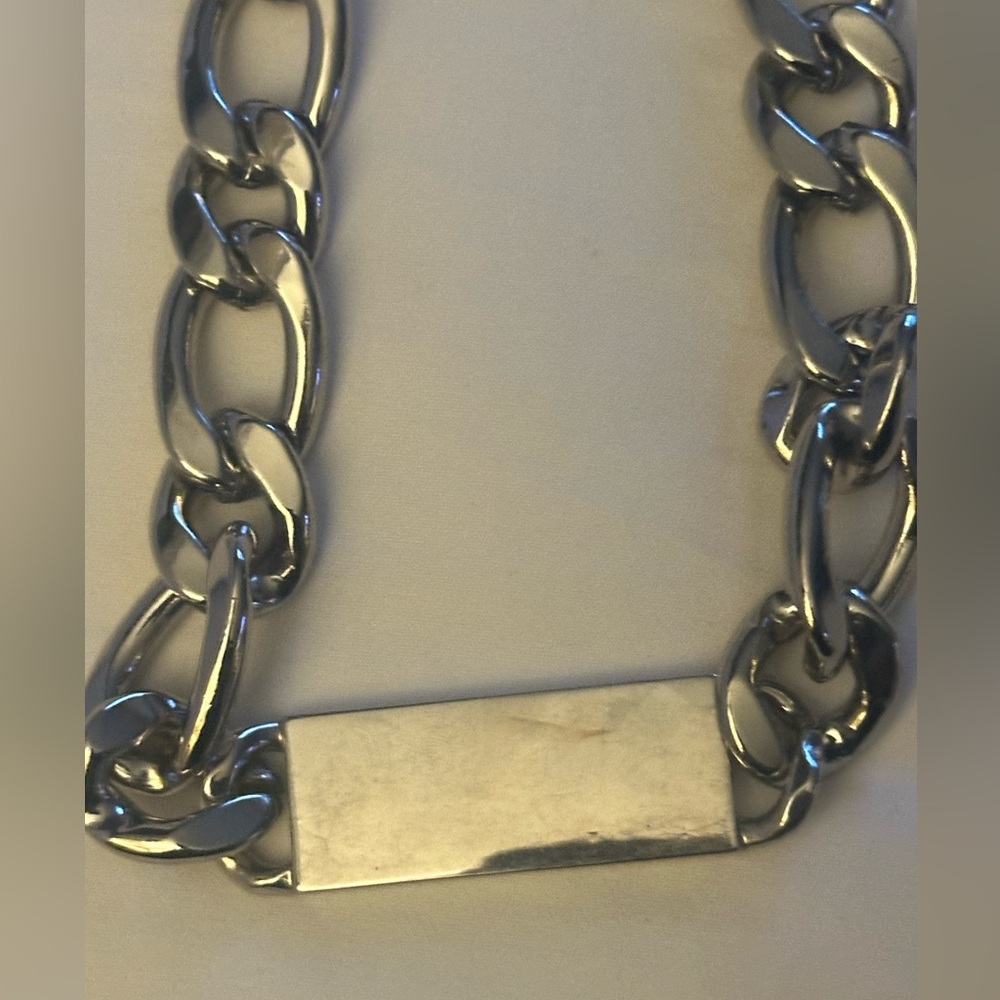 Silver Chain necklace - Picture 2 of 3